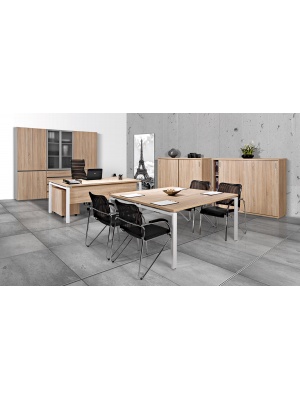 Extend fémlábas vezetői irodabútor_4