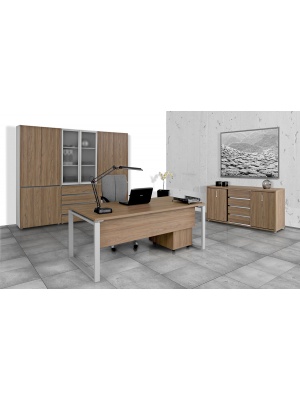 Extend fémlábas vezetői irodabútor_6