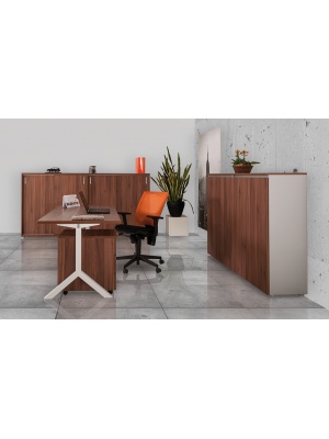 Extend fémlábas vezetői irodabútor_9